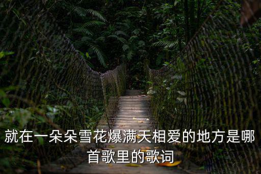 許恒瑞，歌詞中有一句是情深深的愛太