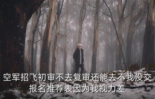 空軍招飛初審不去復審還能去不我沒交報名推薦表因為我視力差