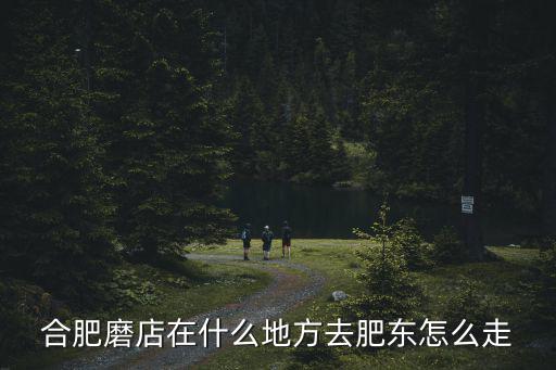 合肥磨店，合肥磨店在什么地方去肥東怎么走