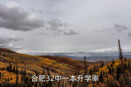 合肥32中一本升學(xué)率