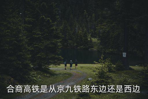 西合高鐵，合商高鐵是從京九鐵路東邊還是西邊
