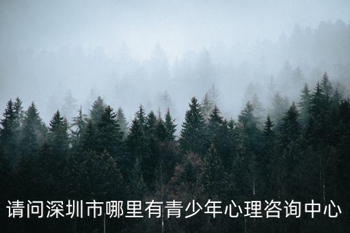 深圳心理咨詢，深圳心理咨詢機(jī)構(gòu)有好的推薦么