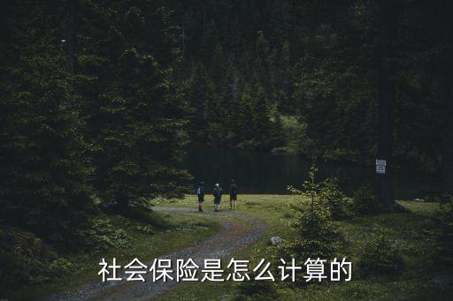 社會保險是怎么計算的
