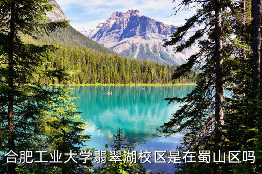 合肥工業大學翡翠湖校區是在蜀山區嗎