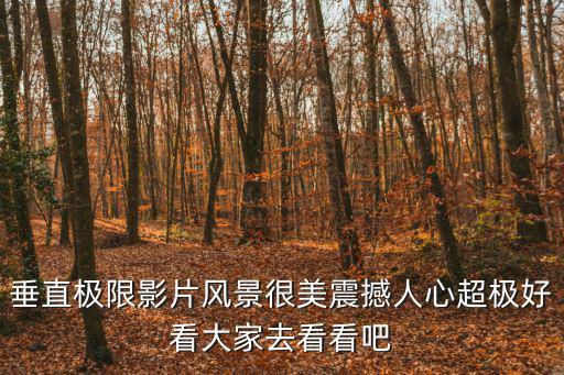 垂直極限影片風(fēng)景很美震撼人心超極好看大家去看看吧