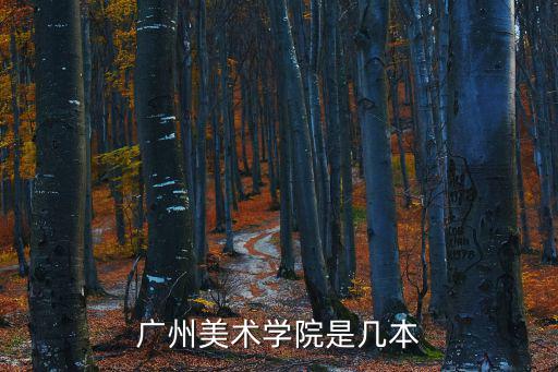 廣州美術學院是幾本