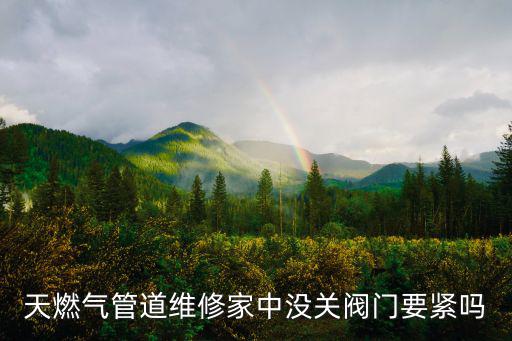 天然氣維修，天然氣安裝維修應該注意什么