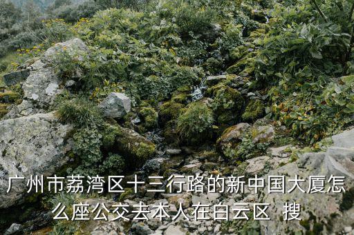 廣州市荔灣區十三行路的新中國大廈怎么座公交去本人在白云區  搜