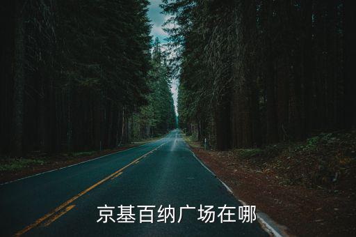 京基百納廣場在哪