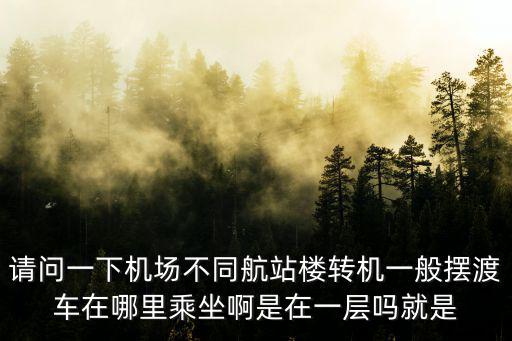 請問一下機場不同航站樓轉機一般擺渡車在哪里乘坐啊是在一層嗎就是