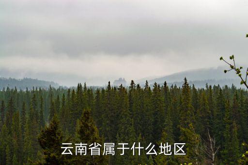 云南屬于什么地區(qū)，云南屬于哪個省份