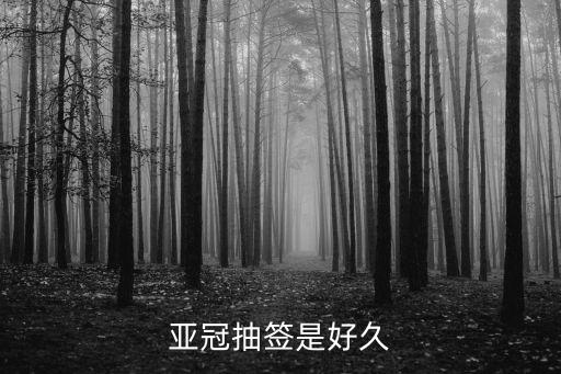 亞冠抽簽，亞冠抽簽是好久