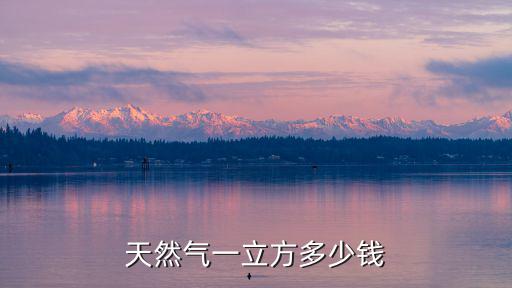 一方氣多少錢，天然氣一立方多少錢