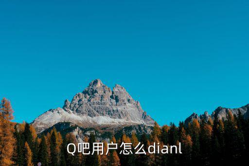 Q吧用戶怎么dianl
