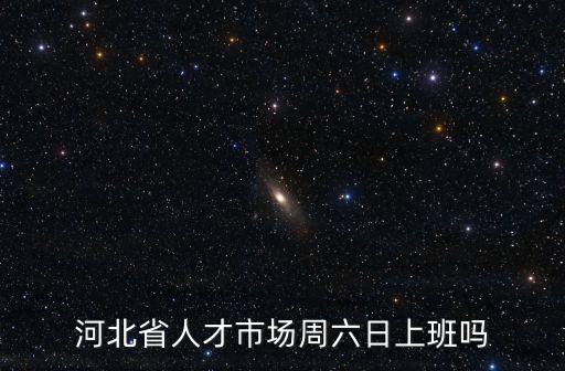河北省人才市場周六日上班嗎