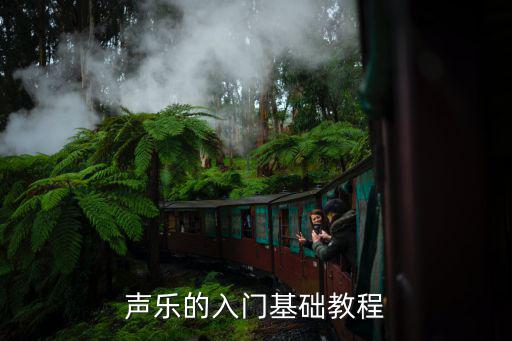 聲樂的入門基礎教程