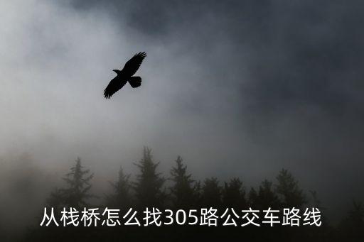 305路公交車路線，從棧橋怎么找305路公交車路線