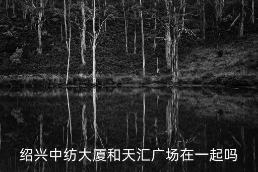 紹興中紡大廈和天匯廣場在一起嗎