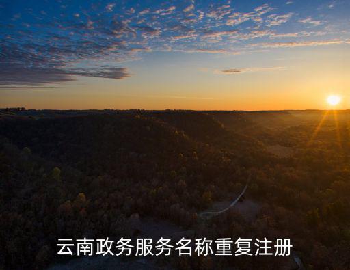 云南省政務服務網，云南政務服務平臺一直發校驗碼說我正在找回密碼是怎么回事