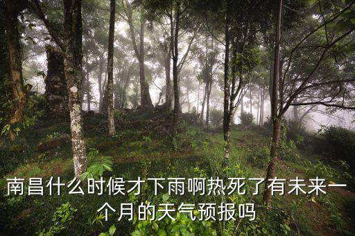 南昌天氣30天天氣預(yù)報，南昌天氣預(yù)報50天
