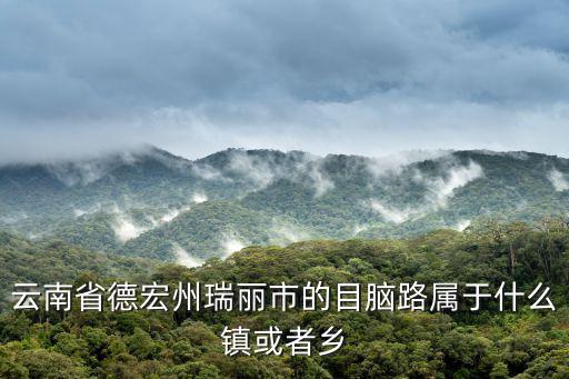 勐卯鎮，勐卯鎮和姐勒村的郵政編碼是多少