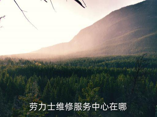勞力士維修服務(wù)中心在哪