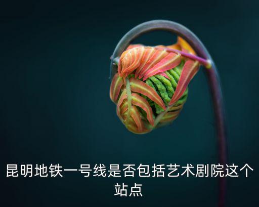 昆明地鐵一號線是否包括藝術(shù)劇院這個站點