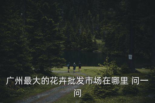 廣州最大的花卉批發(fā)市場在哪里 問一問