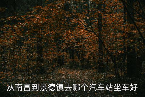 南昌到景德鎮，南昌到景德鎮北途經哪些站