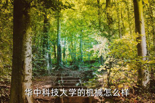 華中科技大學的機械怎么樣