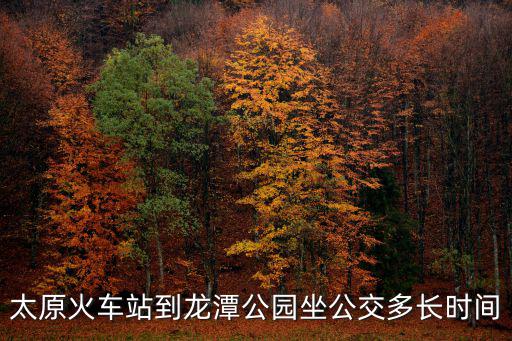 太原火車(chē)站到龍?zhí)豆珗@坐公交多長(zhǎng)時(shí)間