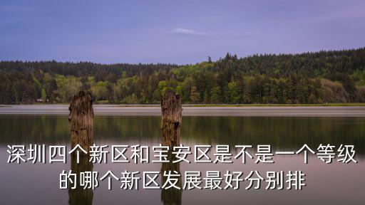 深圳四個新區和寶安區是不是一個等級的哪個新區發展最好分別排
