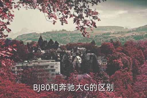 BJ80和奔馳大G的區別