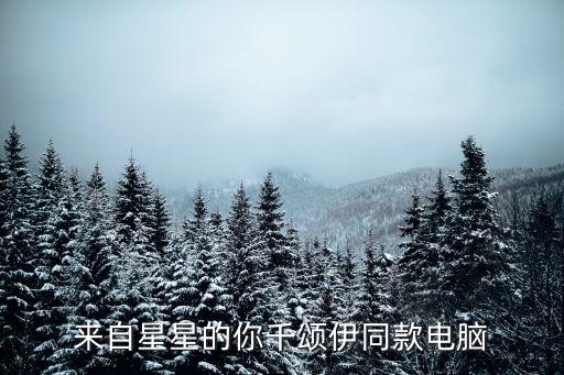 來自星星的你千頌伊同款電腦