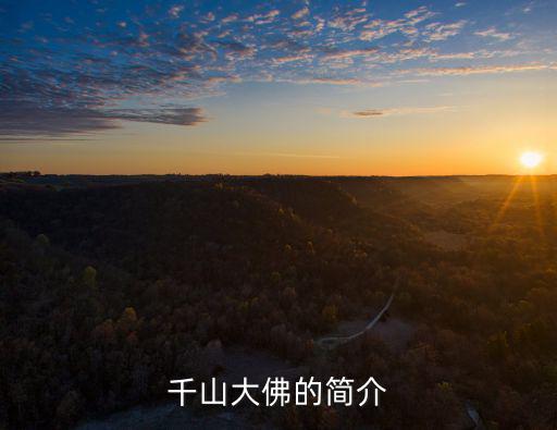 千山大佛的簡介