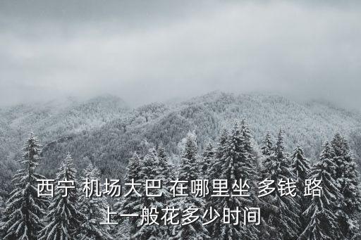 西寧 機(jī)場大巴 在哪里坐 多錢 路上一般花多少時(shí)間
