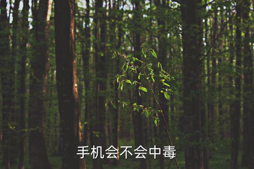 手機會不會中毒