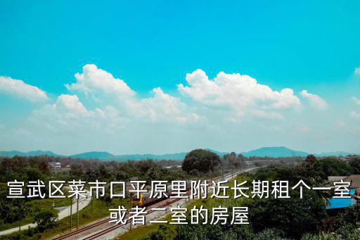 宣武區(qū)菜市口平原里附近長(zhǎng)期租個(gè)一室或者二室的房屋