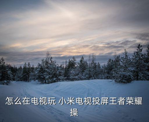 小米電視如何投屏，小米手機(jī)怎么投影電視