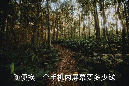 隨便換一個手機內屏幕要多少錢