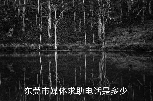 東莞市媒體求助電話是多少