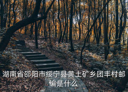 湖南省邵陽(yáng)市綏寧縣黃土礦鄉(xiāng)團(tuán)豐村郵編是什么
