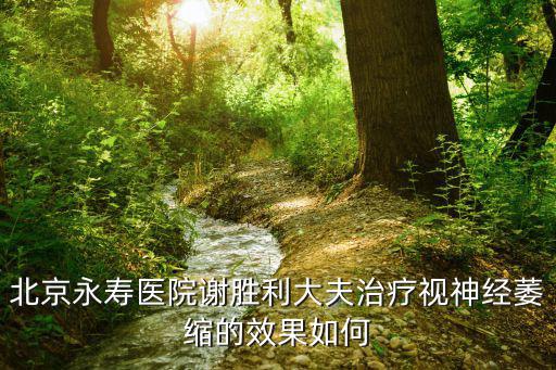 北京永壽醫院謝勝利大夫治療視神經萎縮的效果如何