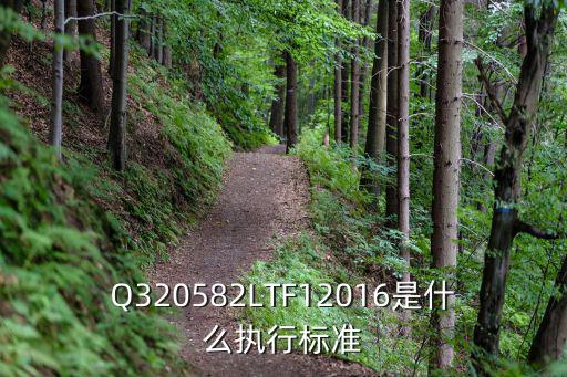 Q320582LTF12016是什么執(zhí)行標(biāo)準(zhǔn)