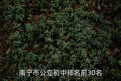 南寧市初中排名，南寧市初中排名前50名的學校南寧市邕武路學校初中部好嗎