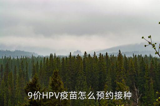 預約九價疫苗，打九價HPV疫苗得怎么預約