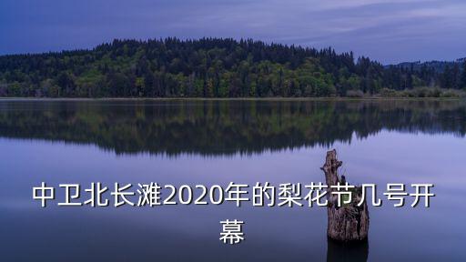 中衛北長灘2020年的梨花節幾號開幕