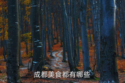 成都美食推薦，成都美食都有哪些