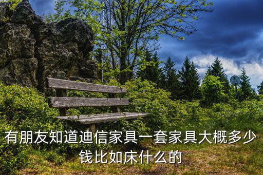有朋友知道迪信家具一套家具大概多少錢(qián)比如床什么的
