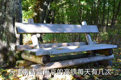 天津南站到南京的高鐵每天有幾次